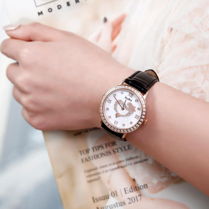 Jeulia "Dancing by the Moonlight" Fashion Mermaid Women's Watch