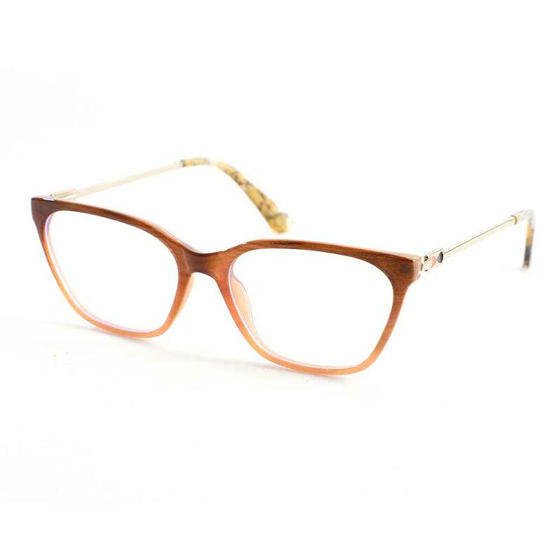 Occhiali da Vista Dora Cat Eye Marrone 