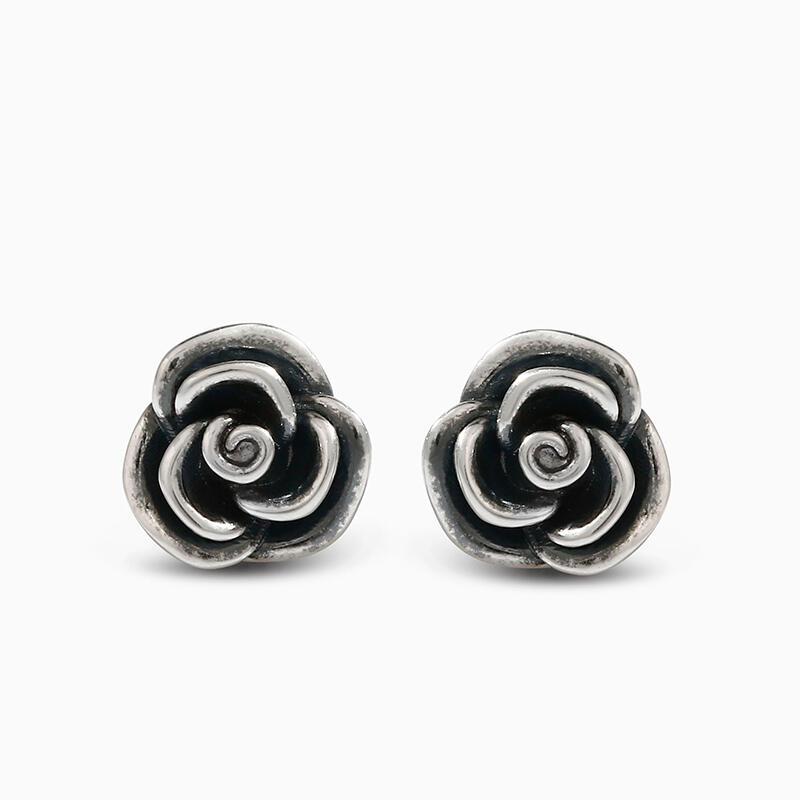 Jeulia "Rosenblomma" örhängen i sterlingsilver