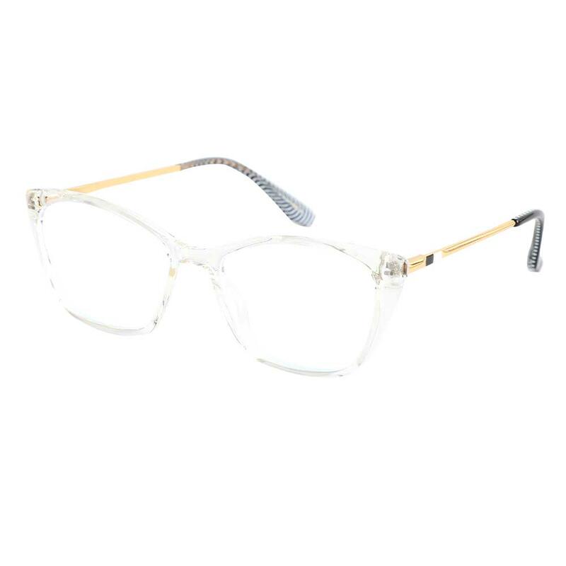 Occhiali da Vista Louis Cat Eye Chiaro 