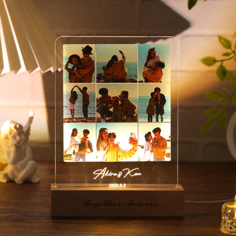 Personalized Picture Acrylic Lamp Best And Stylish Gift for Valentine's Day