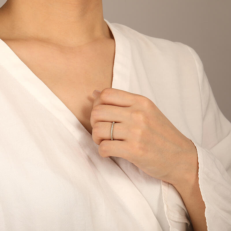 "Entrancing Secret" Eternity Wedding Ring