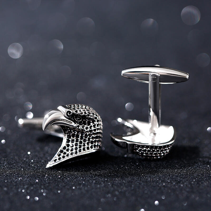 Jeulia Vintage Eagle Copper Men's Cufflinks