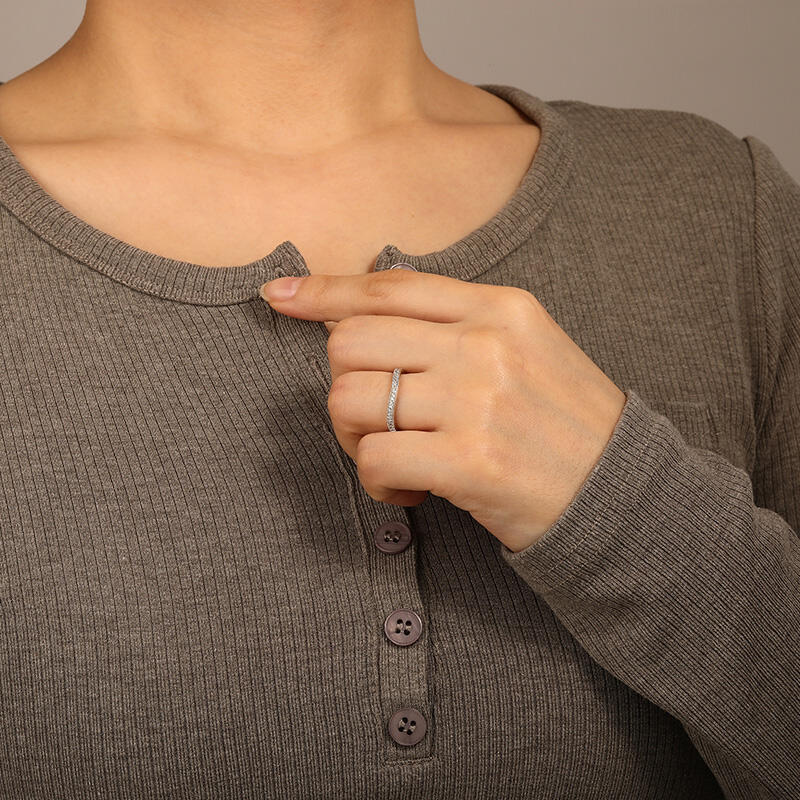 "Mein einziger Anblick" Klassischer Ehering