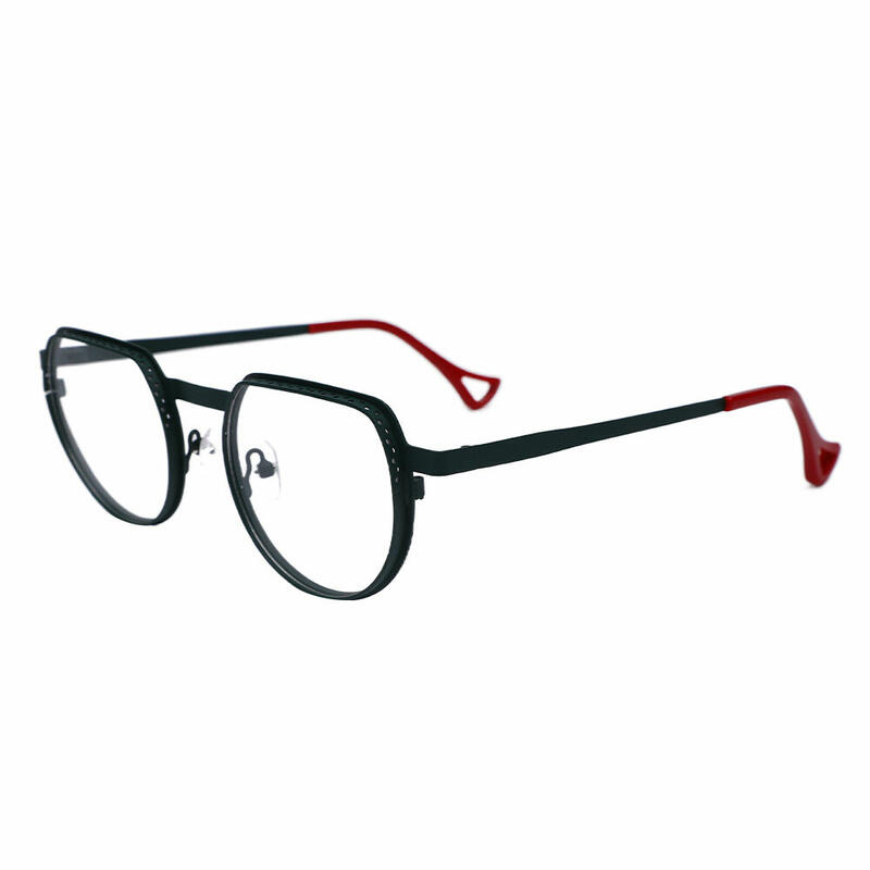 Occhiali da Vista Albec Ovale Verde 