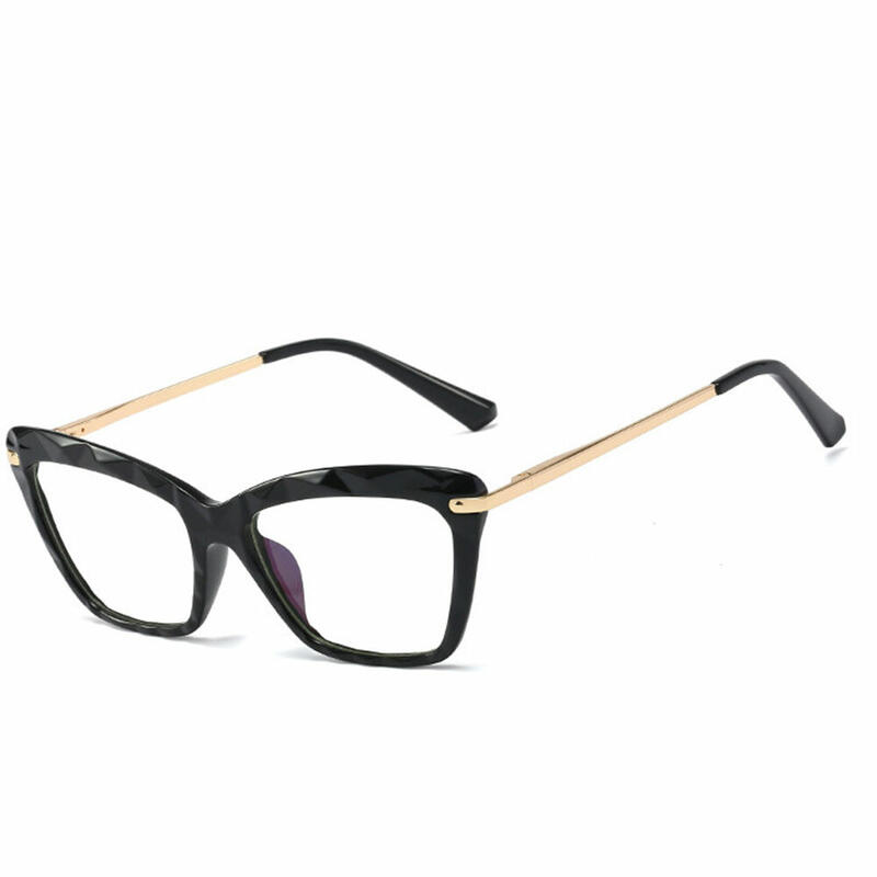 Occhiali da Vista Annaisha Cat Eye Nero 