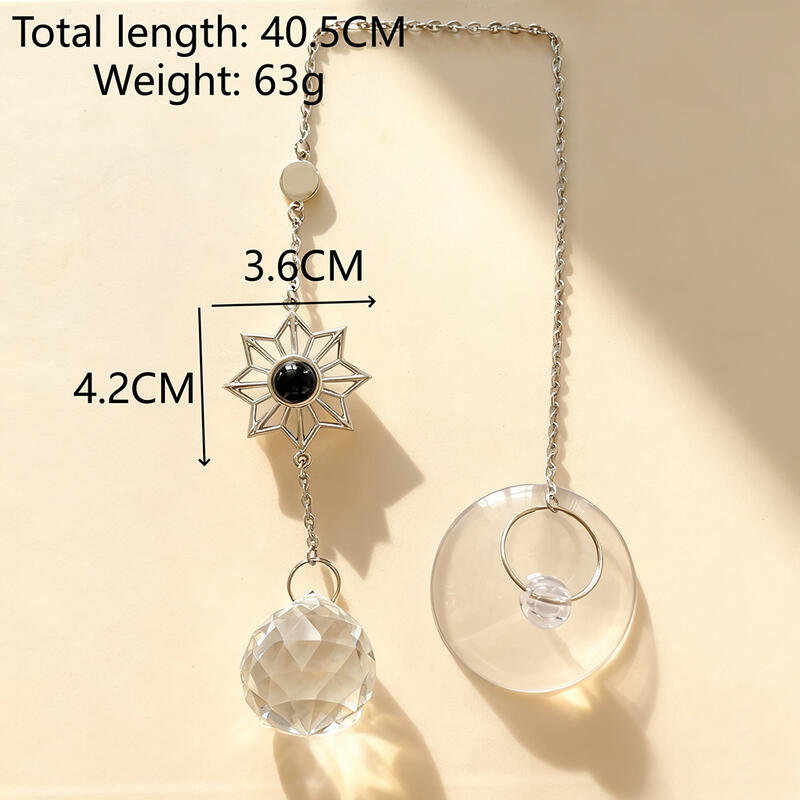 Gepersonaliseerde achtpuntige ster projectiebeeld hangende ornament kerstcadeau voor dierbaren