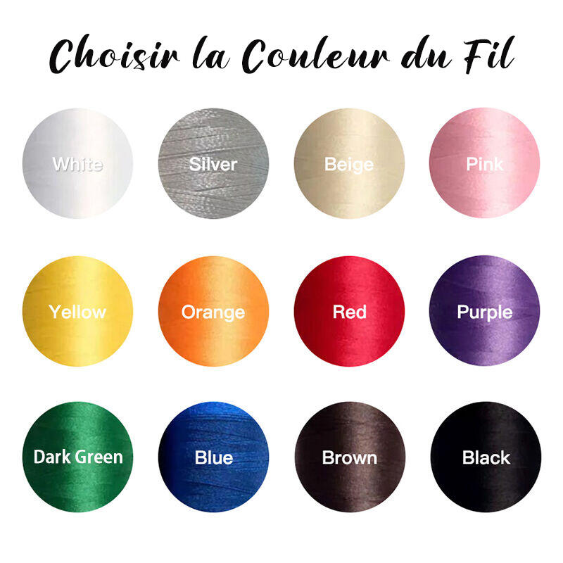 Écharpe personnalisée avec fleur d'anniversaire brodée Cadeau unique pour un anniversaire