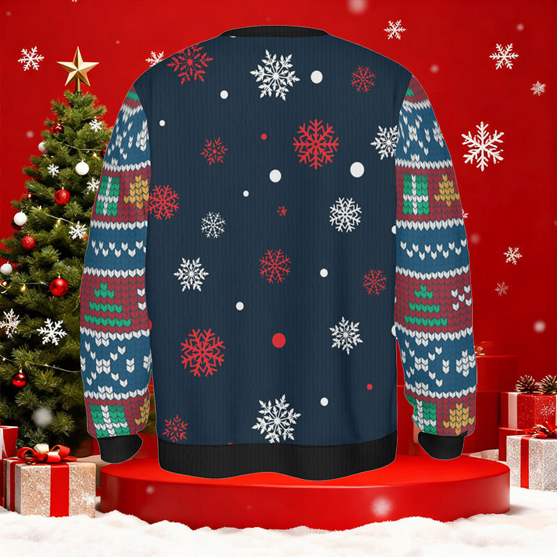 Personalized Ugly Sweater Unisex Custom Pet Head Photo Christmas Dress Up Design Cute Gift for Pet Lovers