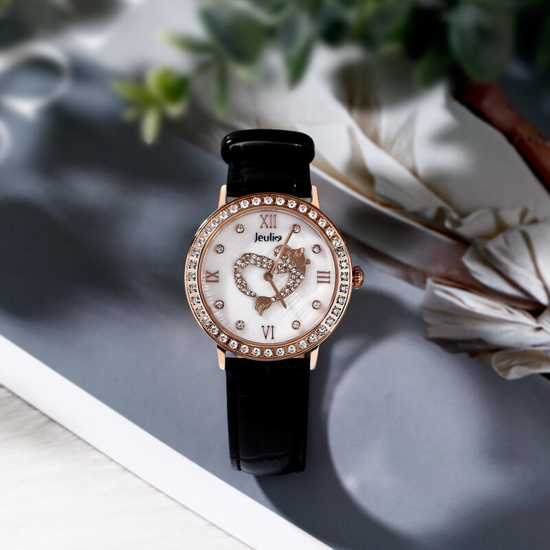 Jeulia "Dancing by the Moonlight" Fashion Mermaid Women's Watch