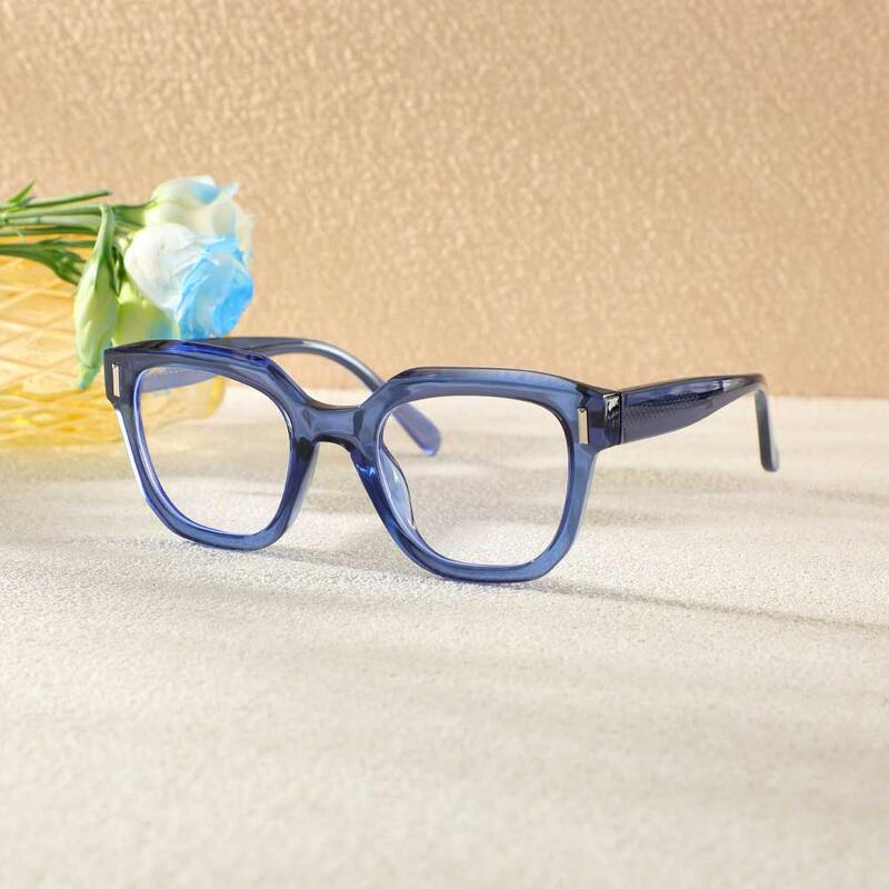 Occhiali da Vista Rob Quadrato Blu 