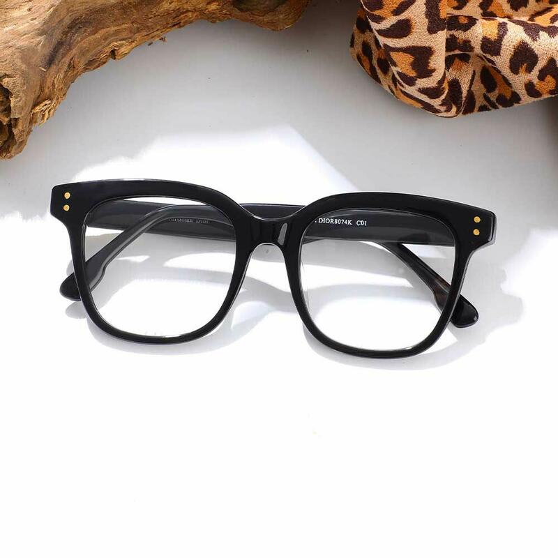 Garland Quadratische Schwarze Brille