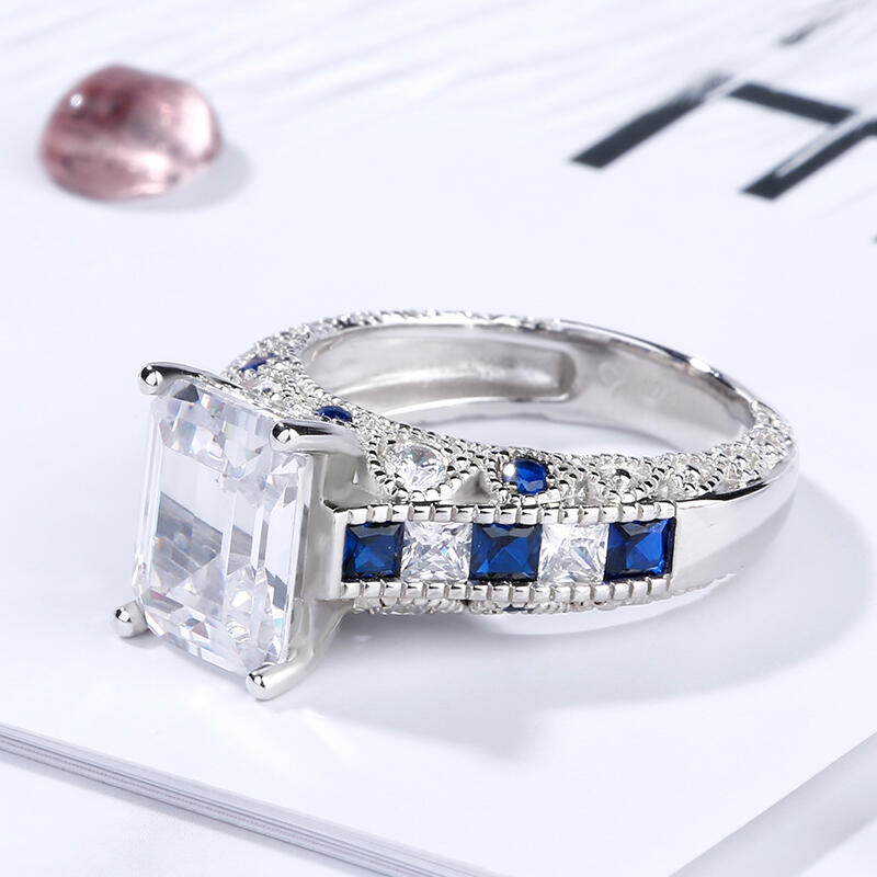 Jeulia Vintage Sterling Silver Ring