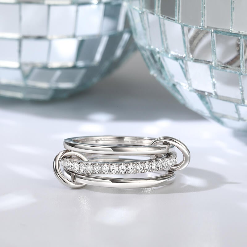 Trinity Ring Silver