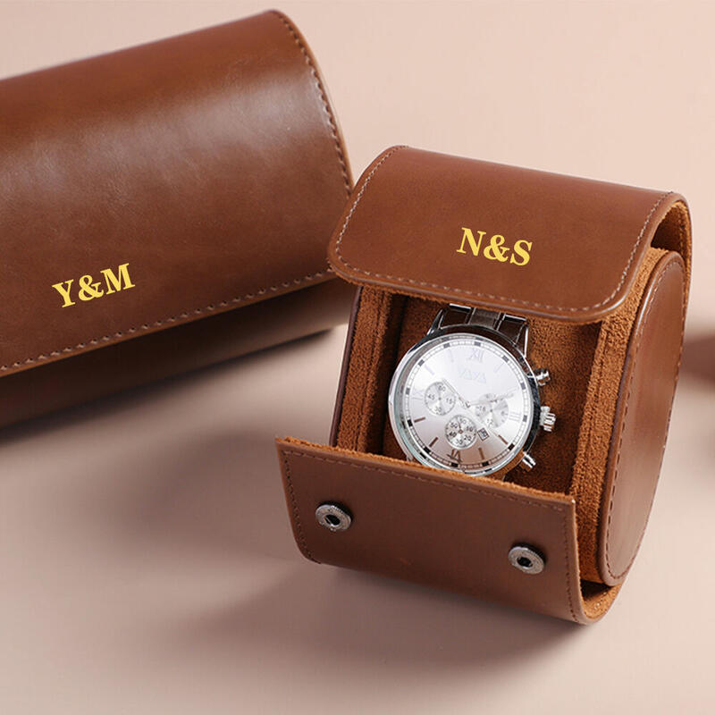 カスタマイズ イニシャル 腕時計ケース 1本 2本 3本 収納ボックス