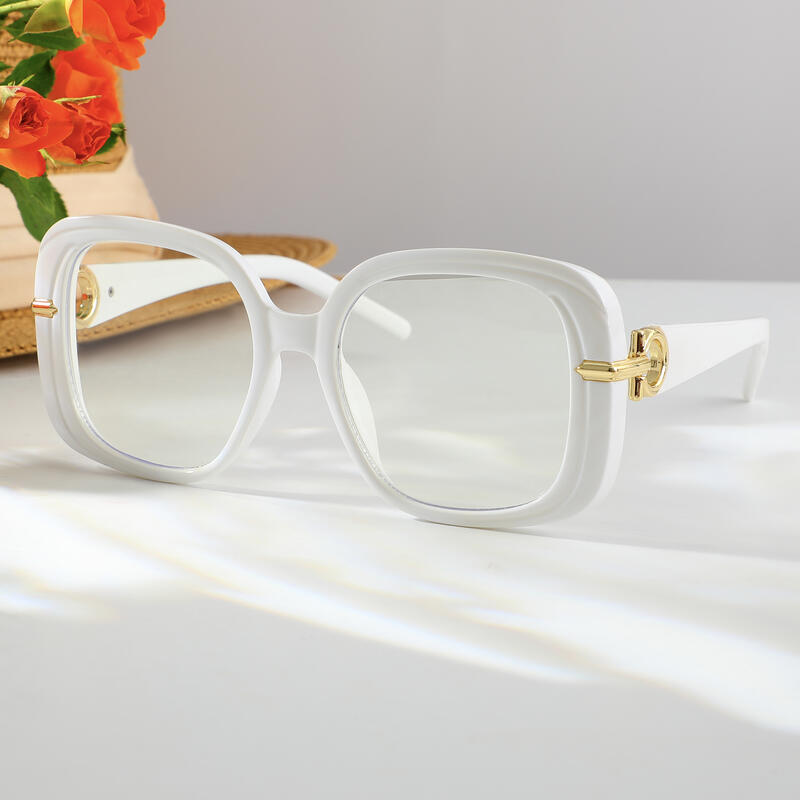 Occhiali da Vista Isabel Quadrato Bianco