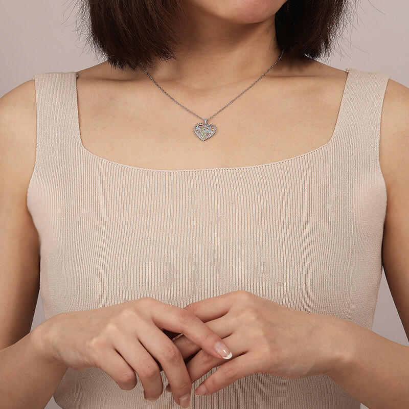 "Starry Night In Dreams" Round Cut Necklace