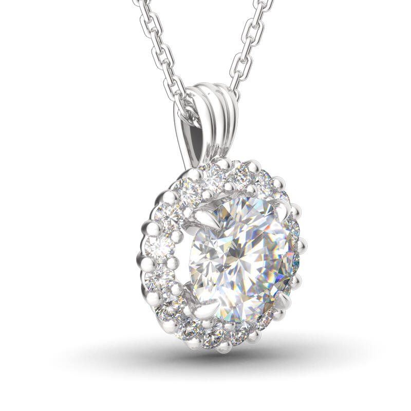 Jeulia Beloved Sterling Silver Necklace