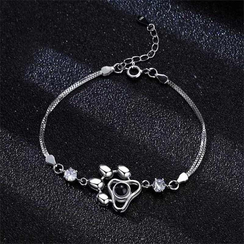 Personalized Photo Projection Bracelet-Paw