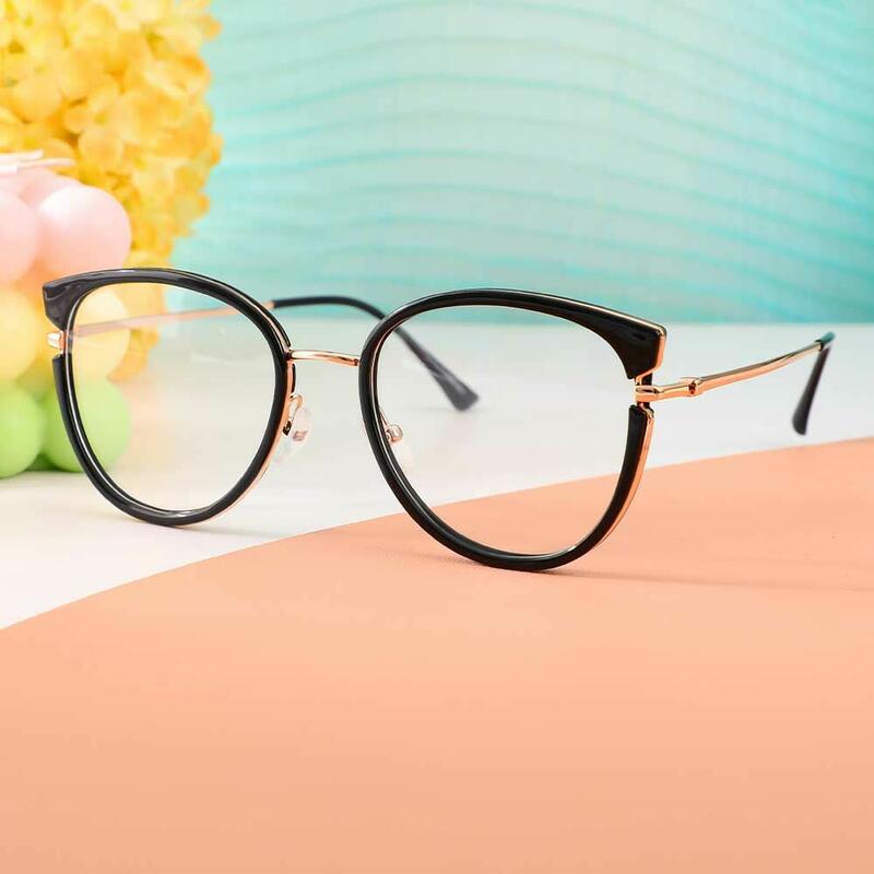 Occhiali da Vista Pamela Cat Eye Nero