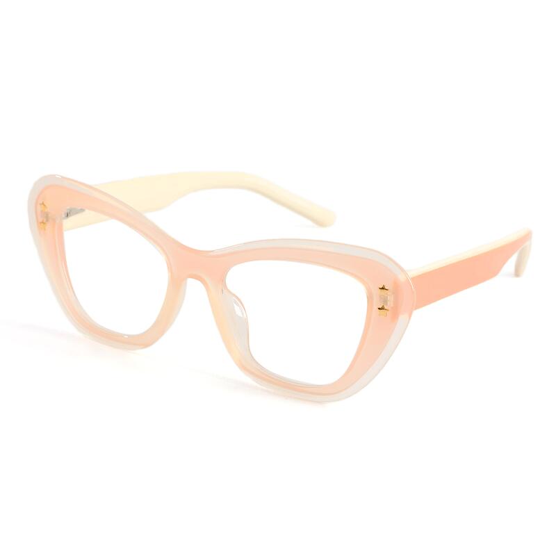 Occhiali da Vista Sally Cat Eye Beige 