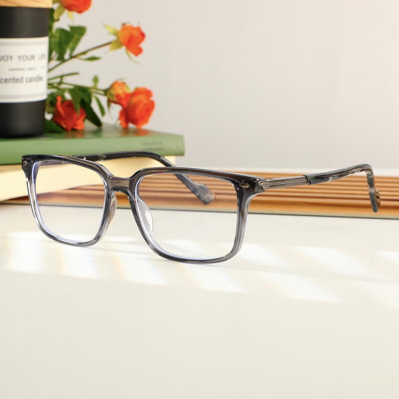 Richardson Rechteckige Graue Brille