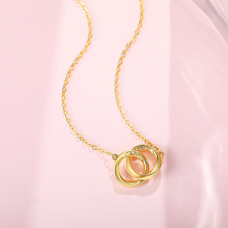 Jeulia "My Darling" Personalized Sterling Silver Necklace