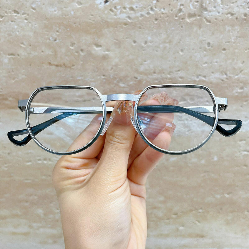 Occhiali da Vista Albec Ovale Piombo 