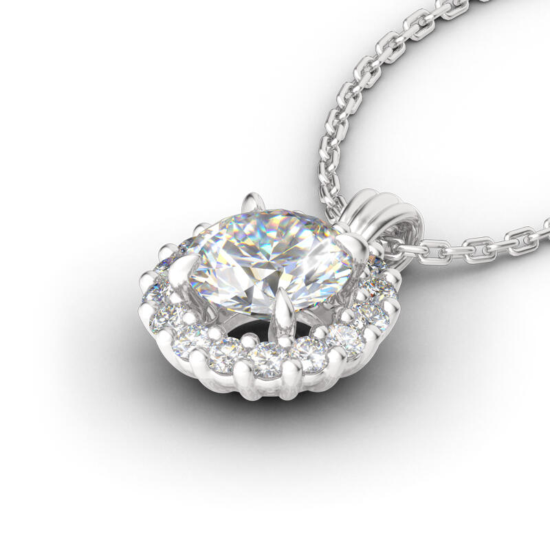 Jeulia Beloved Sterling Silver Necklace