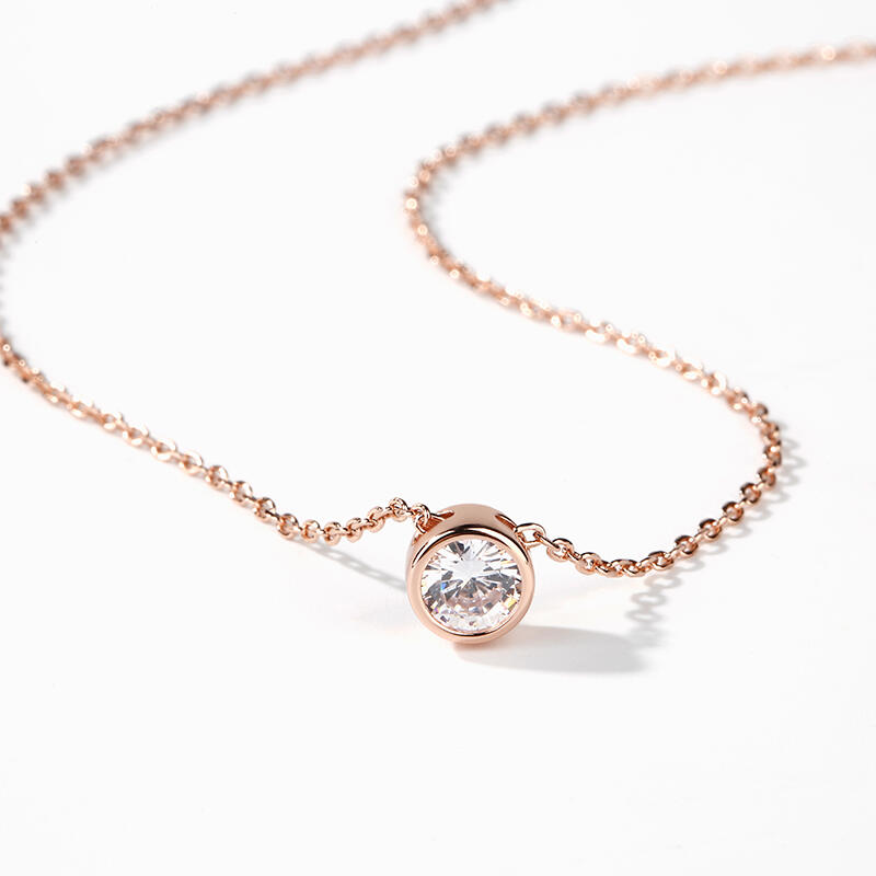 Jeulia Custom Initial Necklace