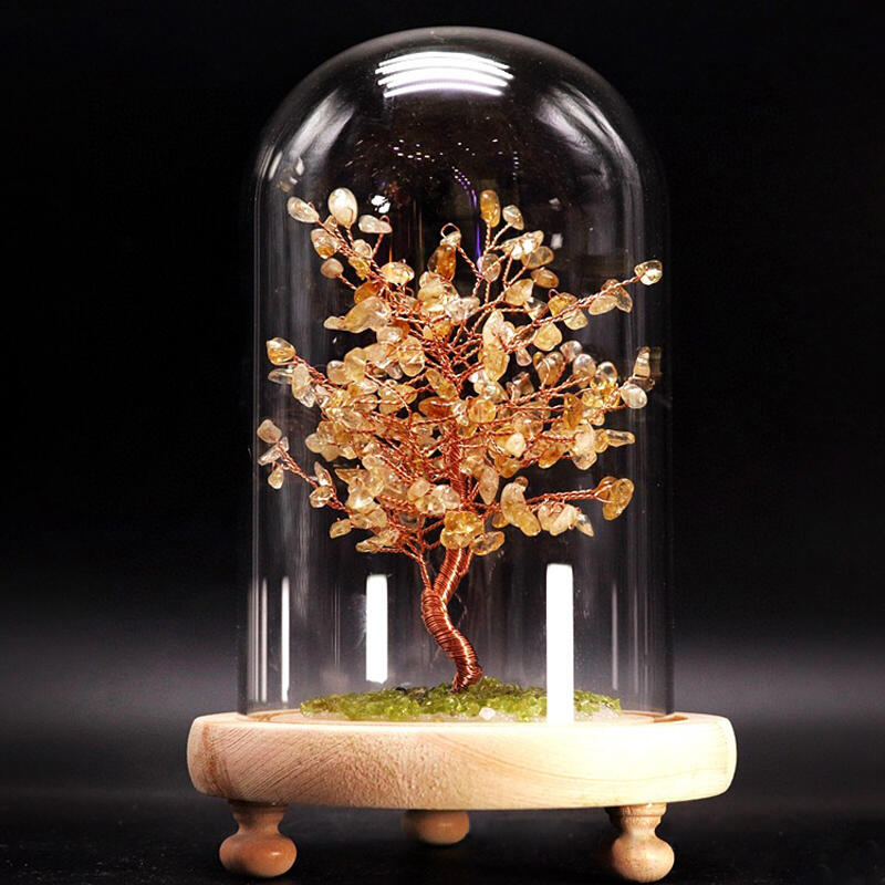 Jeulia "Wealth & Abundance" Natural Citrine Feng Shui Tree