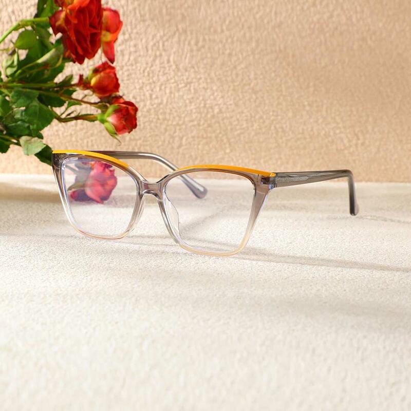 Gill Cat Eye Graue Brille