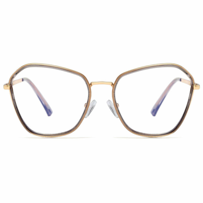 Occhiali da Vista Dayna Cat Eye Grigio 