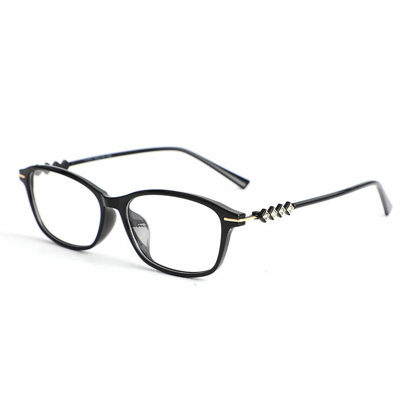 Occhiali da Vista Celeste Rettangolare Nero