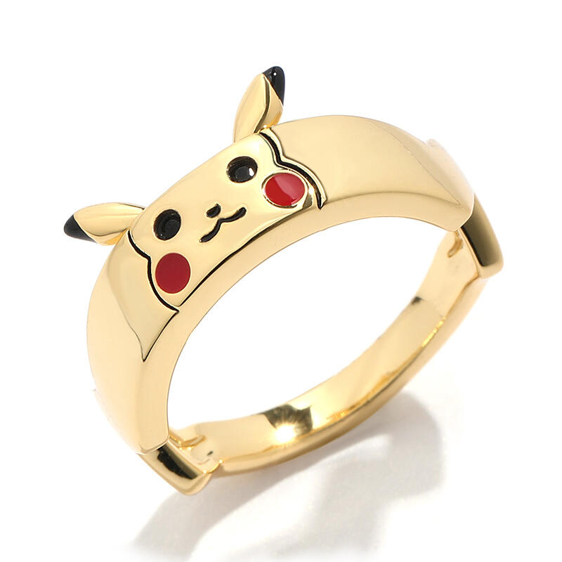 Jeulia "I Choose You" Cute Design Sterling Silver Women's Band