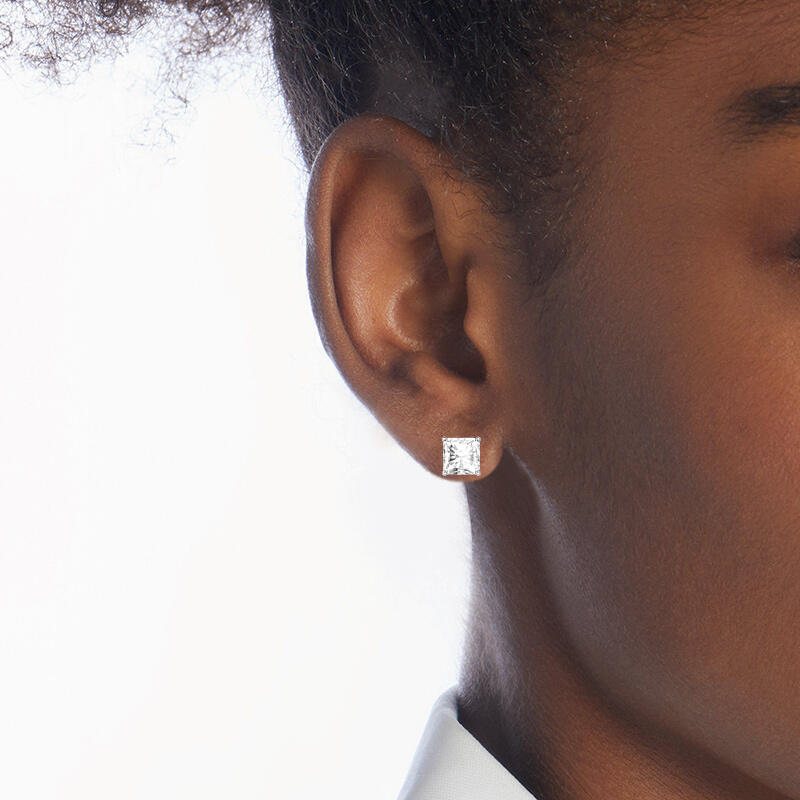 "The Rebirth" 2ct Radiant Cut Stud Earrings