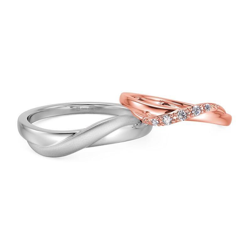 "Unendliche Minuten" Zeitgenössischer Herren-Ehering