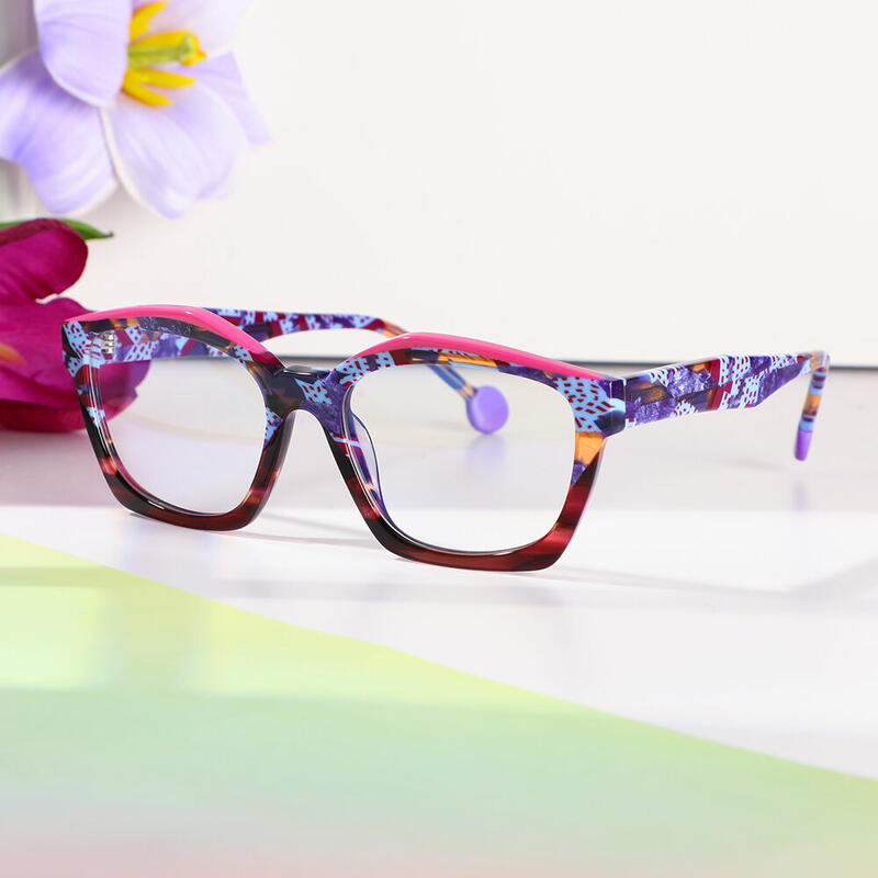 Occhiali da Vista Bentha Cat Eye Viola