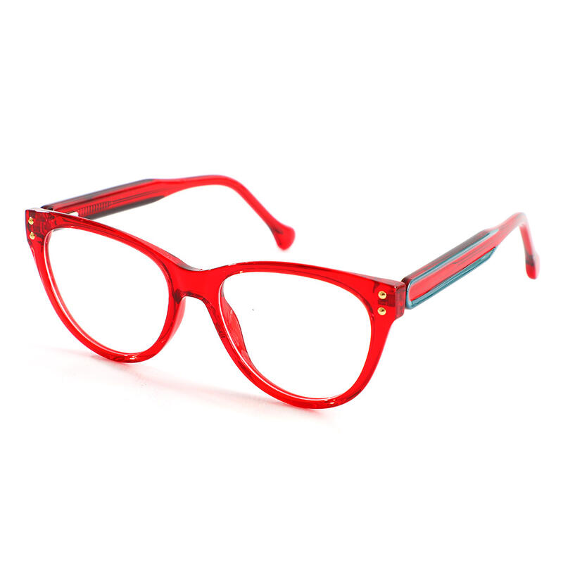 Occhiali da Vista Bessemer Cat Eye Rosso 