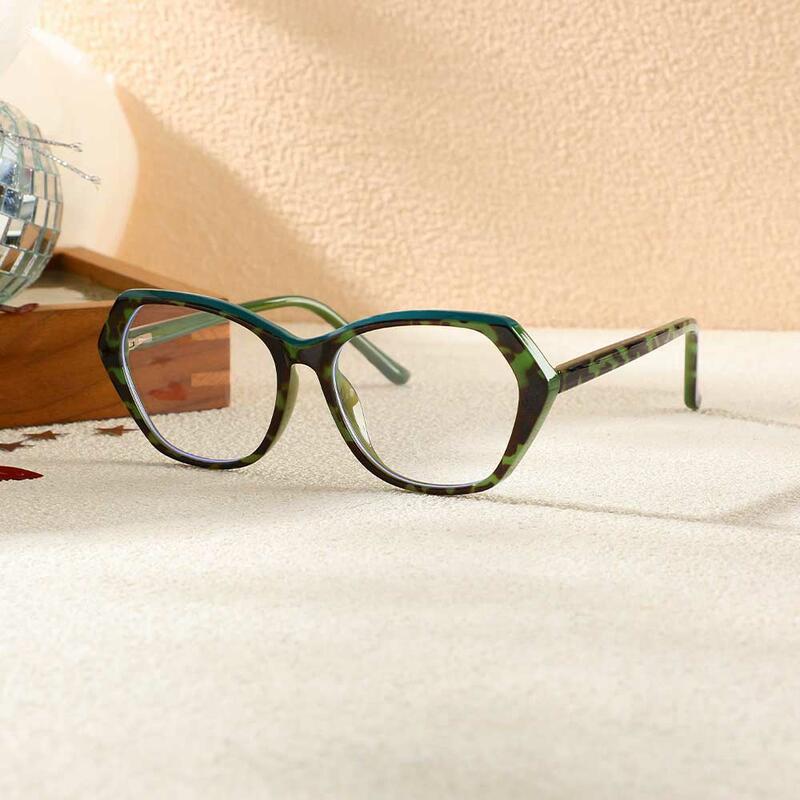 Eddie Cat Eye Schildkröte Brille