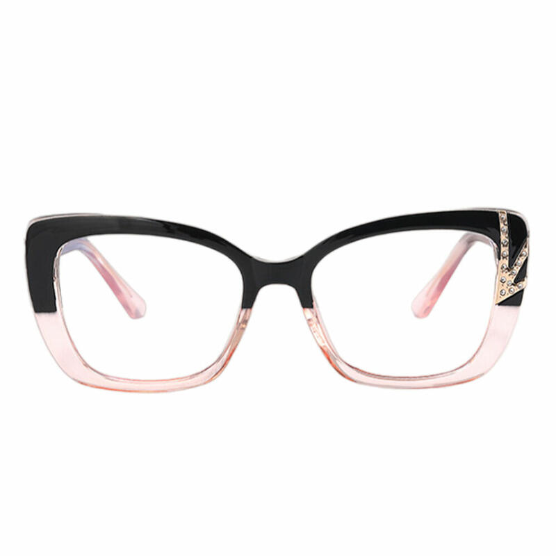 Lunettes de Vue Masera Cat Eye Noir Champagne