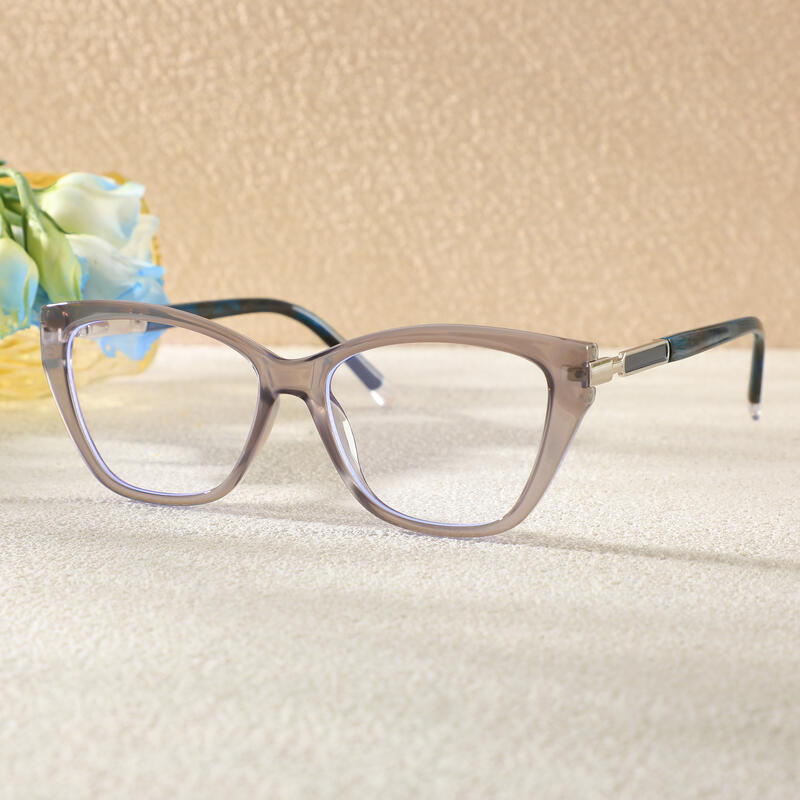 Occhiali da Vista Colclough Cat Eye Grigio 