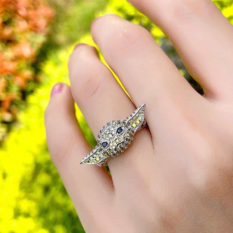 Jeulia "Baby Master" Sterling Silver Ring