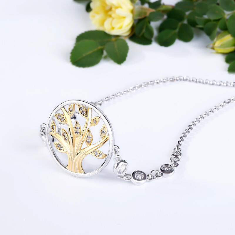 Jeulia Circle Of Life Bolo Bracelet