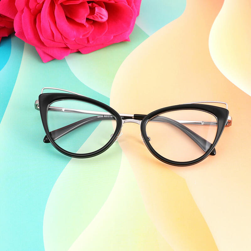 Lunettes de Vue Bartleet Cat Eye Noir