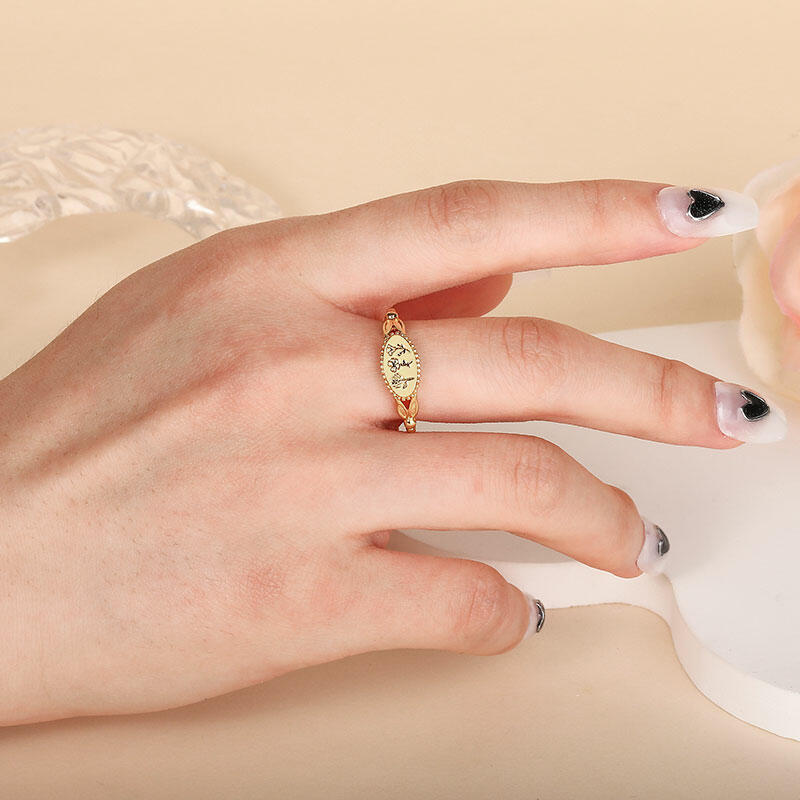 カスタマイズ 誕生花 リング