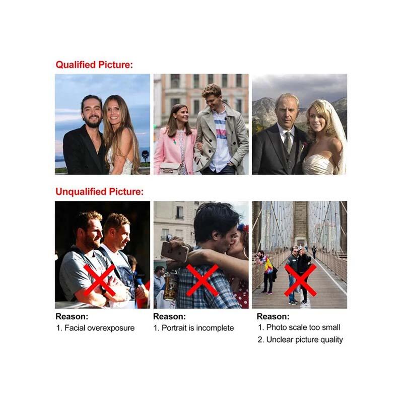 Portefeuille photo Personnalisé Mode Multi-Fonction