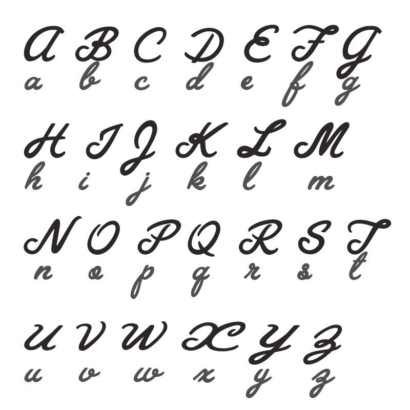 シンプル ネーム リング