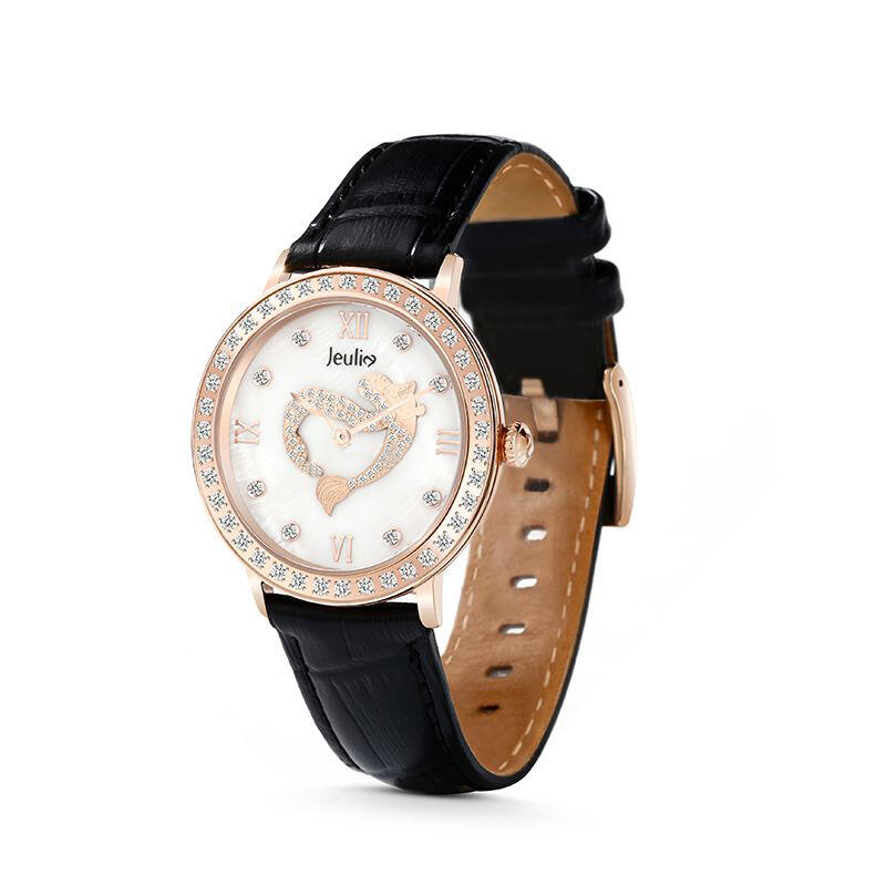 Jeulia "Dancing by the Moonlight" Fashion Mermaid Women's Watch