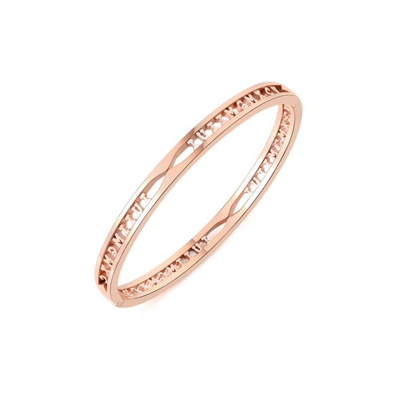 Jeulia "Be My Love" Personalized Name Sterling Silver Bracelet